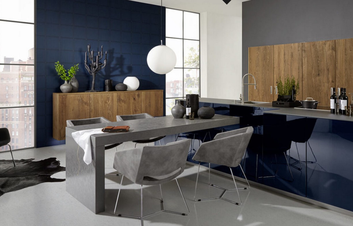 Déco cuisine : pourquoi pas du bleu nuit ? nos inspirations