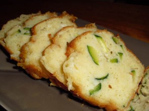 cake de courgettes à la tomate